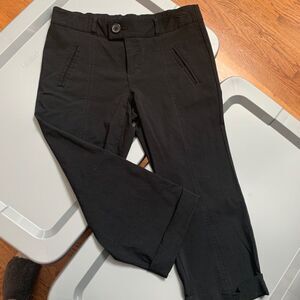 Oh Baby by Motherhood Black Capri Pants sz M